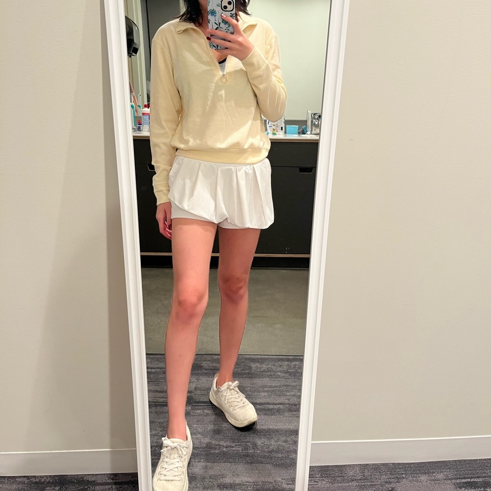 Fabletics White Athletic Skort